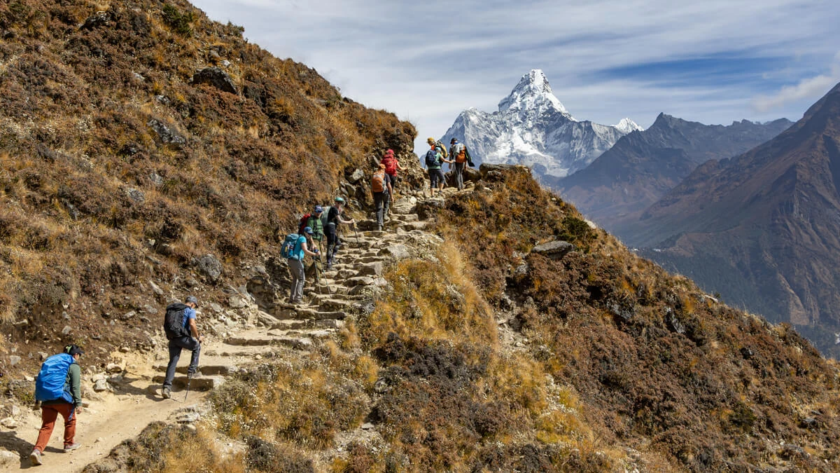 way to Gokyo Valley