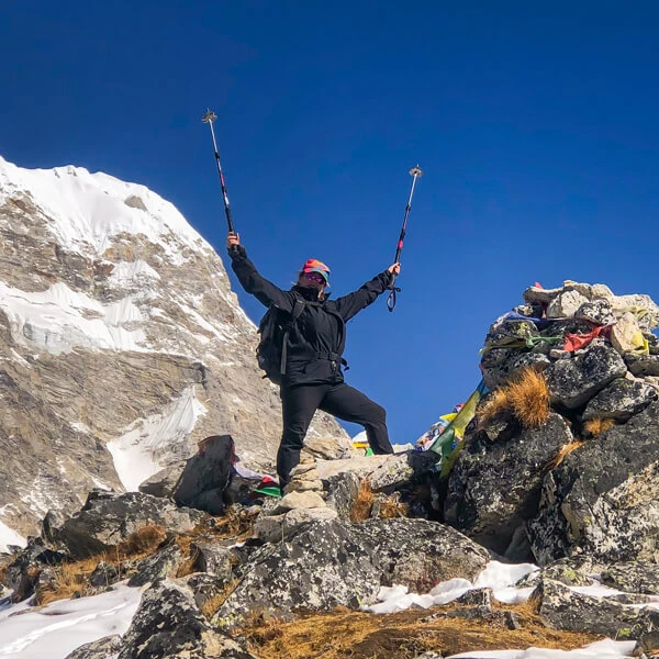 Tip of Tsherko Ri of Langtang Trek