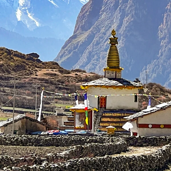 Chorten at Chule